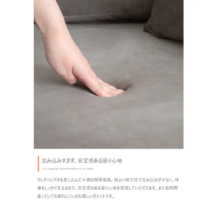 【単品】Ally ベロアオットマン/色:ブラウン ブラックアイアン脚 オットマン ベロア シンプル タイム 【送料込み】 #iina