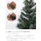 【高さ60cm】Moi クリスマスツリー オーナメントセット/色:グリーン オーナメントセット コンパクトサイズ クリスマスムード クリア素材 トレンド感 ライト 【送料込み】 #iina