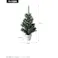 【高さ60cm】Moi クリスマスツリー オーナメントセット/色:グリーン オーナメントセット コンパクトサイズ クリスマスムード クリア素材 トレンド感 ライト 【送料込み】 #iina