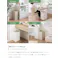 【15L】フタ付きゴミ箱/色:ホワイト Konpu バイカラーデザイン インテリア スイング式 コンパクト スムーズ サイズ感 フタ 【送料込み】 #iina