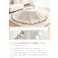 【円形:天板 68cm】こたつ&掛け布団2点セット/色:本体:オーク×布団:アイボリー Kos こたつテーブル こたつ2点セット コンパクト&薄手生地 ナチュラルカラー リバーシブル仕様 アクセント 【送料込み】 #iina