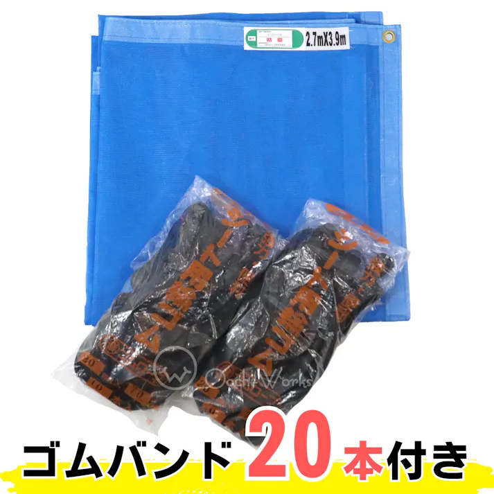 トラックネット 2.7m×3.9m ブルー 2tコンテナ 170g/m2 厚手 アームロール車 コンテナメッシュ コンテナネット 【送料無料】