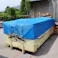 トラックネット 3.6m×7.2m ブルー 10tコンテナ 170g/m2 厚手 アームロール車 コンテナメッシュ コンテナネット 【送料無料】