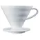 V60透過ドリッパー02セラミック ホワイト HARIO 【送料込み】