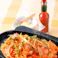 鉄鋳物 小判ステーキ皿1枚組 敷板・ハンドル付 イシガキ 【送料込み】