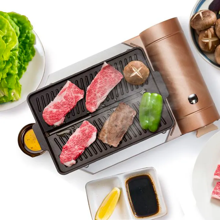 ヘルシー焼肉グリル 角型コンパクト イシガキ 【送料込み】