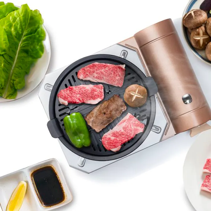 減煙ヘルシー焼肉グリル 丸型 イシガキ 【送料込み】