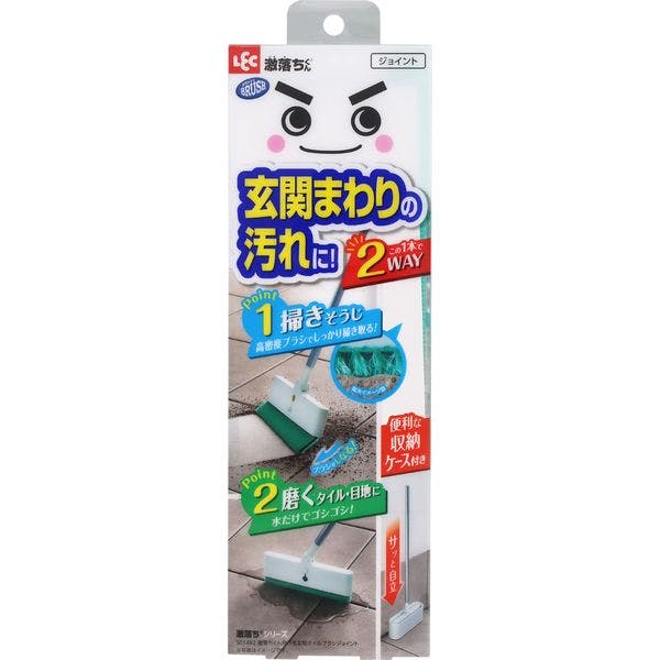 激落ちくん掃ける玄関タイルブラシジョイント レック 【送料込み