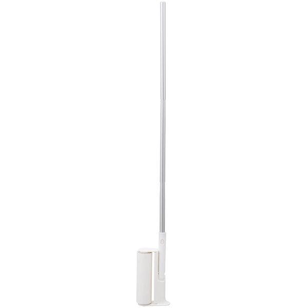 激落ちくん柄がたためるカーペットクリーナーロング柄 ホワイト レック