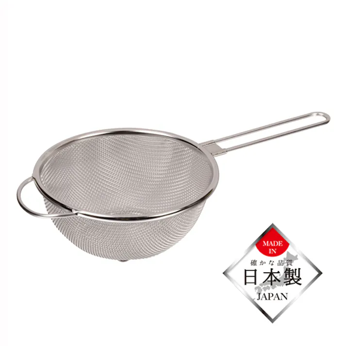 日本製の手付きザル15cm パール金属 【送料込み】