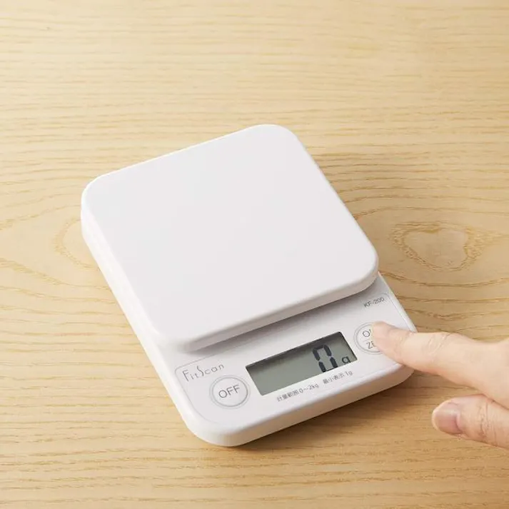 デジタルクッキングスケール2kg ホワイト タニタ 【送料込み】