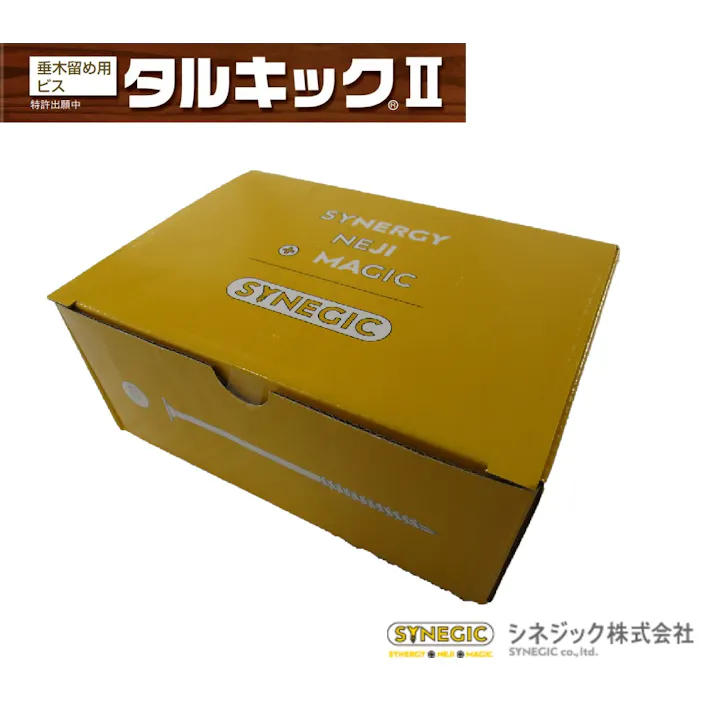 垂木留め用ビス タルキックⅡ TK5×200Ⅱ 100本入 シネジック株式会社