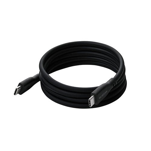 �܂Ƃ܂�}�O�l�b�g�P�[�u��(USB Type-C - USB Type-C/�Ȃ߂炩) 1m �u���b�N �p�\�R���E���Ӌ@��