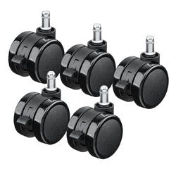 ストッパー付き大型ウレタンキャスター(5個入り) | 文房具・事務用品