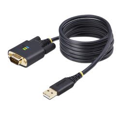 シリアル変換ケーブル/クロス/USB-A - RS232C/2m/オス-メス