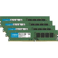 32GB Kit (8GBx4) DDR4 2666 MT/s (PC4-21300) CL19 SR x8 Unbuffered
