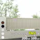 YKKAP シンプレオフェンス TM1型 たて目隠し 本体 T100 H1000 高さ100cm フェンス本体のみ ホワイト