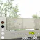 YKKAP シンプレオフェンス YS1型 横スリット 本体 T100 H1000 高さ100cm フェンス本体のみ ホワイト