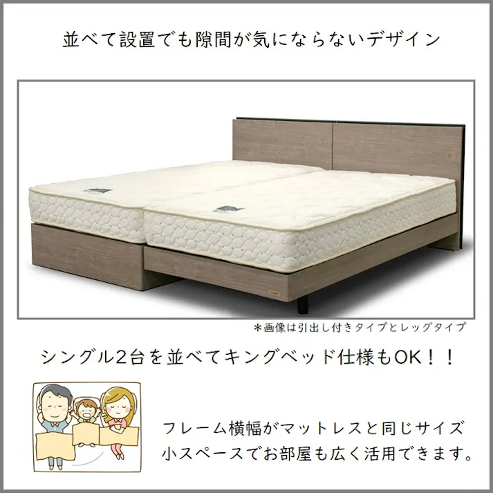 フランスベッド BG-001 260TSセミダブル 【開梱組み立て設置無料】 跳ね上げベッド 充電可能な コンセント付き
