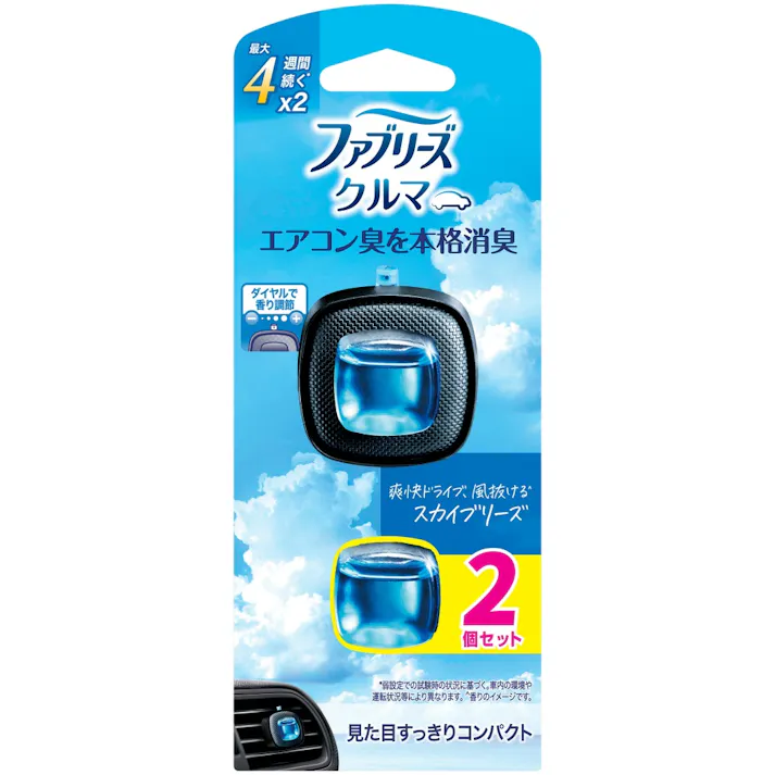 ファブリーズイージークリップスカイブリーズ × 1点 香り アコン 本格 登場 エアコン 自然 爽やか 【送料込み】 #4987176376701