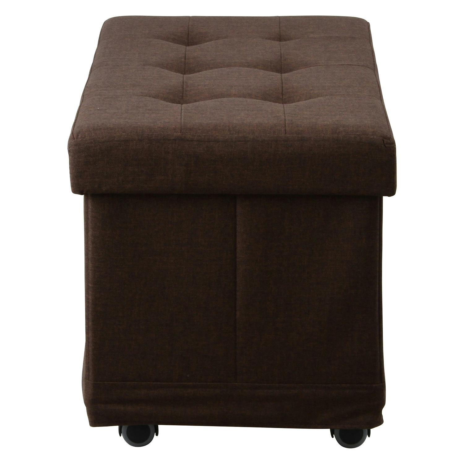 ベルク フォールディングベンチW76 ブラウン 移動も収納もマルチに活躍