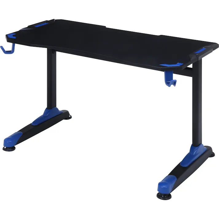 GAMING DESK XeNO -ゼノ- イージー01 ブルー ゲームや仕事に没頭!ゲーミングデスク 【送料込み】#fjbo