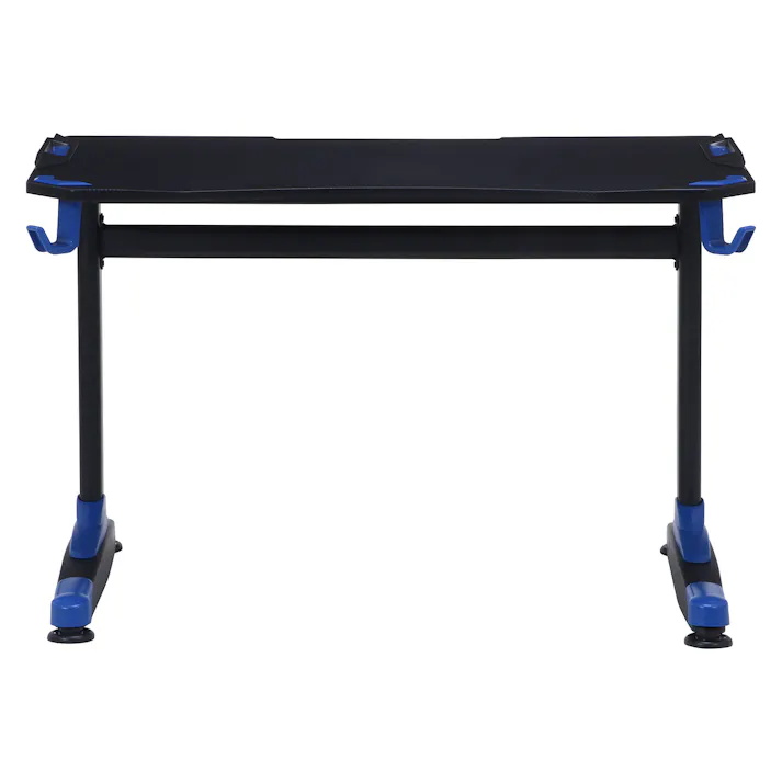 GAMING DESK XeNO -ゼノ- イージー01 ブルー ゲームや仕事に没頭!ゲーミングデスク 【送料込み】#fjbo
