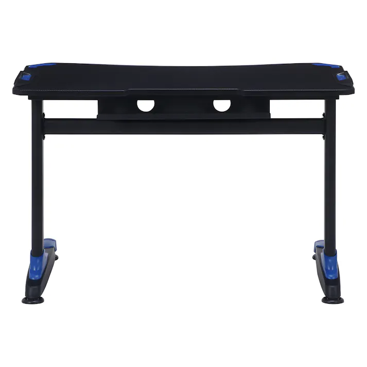 GAMING DESK XeNO -ゼノ- イージー01 ブルー ゲームや仕事に没頭!ゲーミングデスク 【送料込み】#fjbo