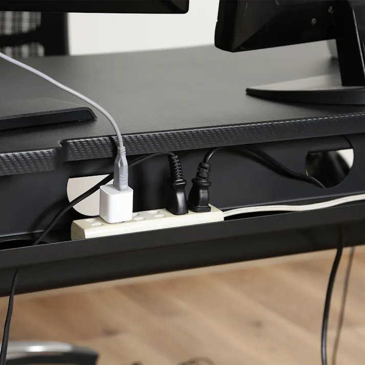 GAMING DESK XeNO -ゼノ- イージー01 ブルー ゲームや仕事に没頭!ゲーミングデスク 【送料込み】#fjbo