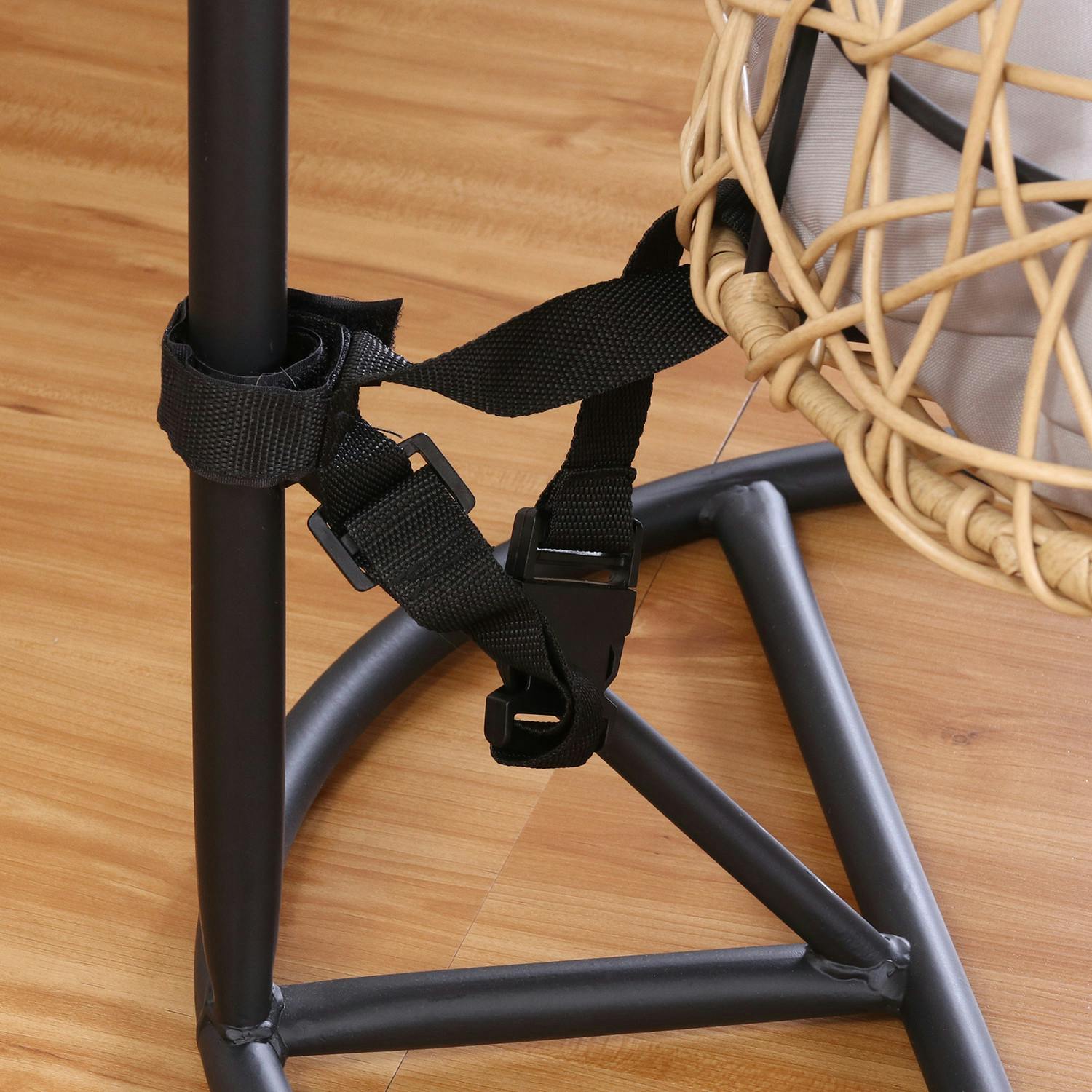 ペット用ハンギングチェア NA（ナチュラル） リゾート感溢れる贅沢な