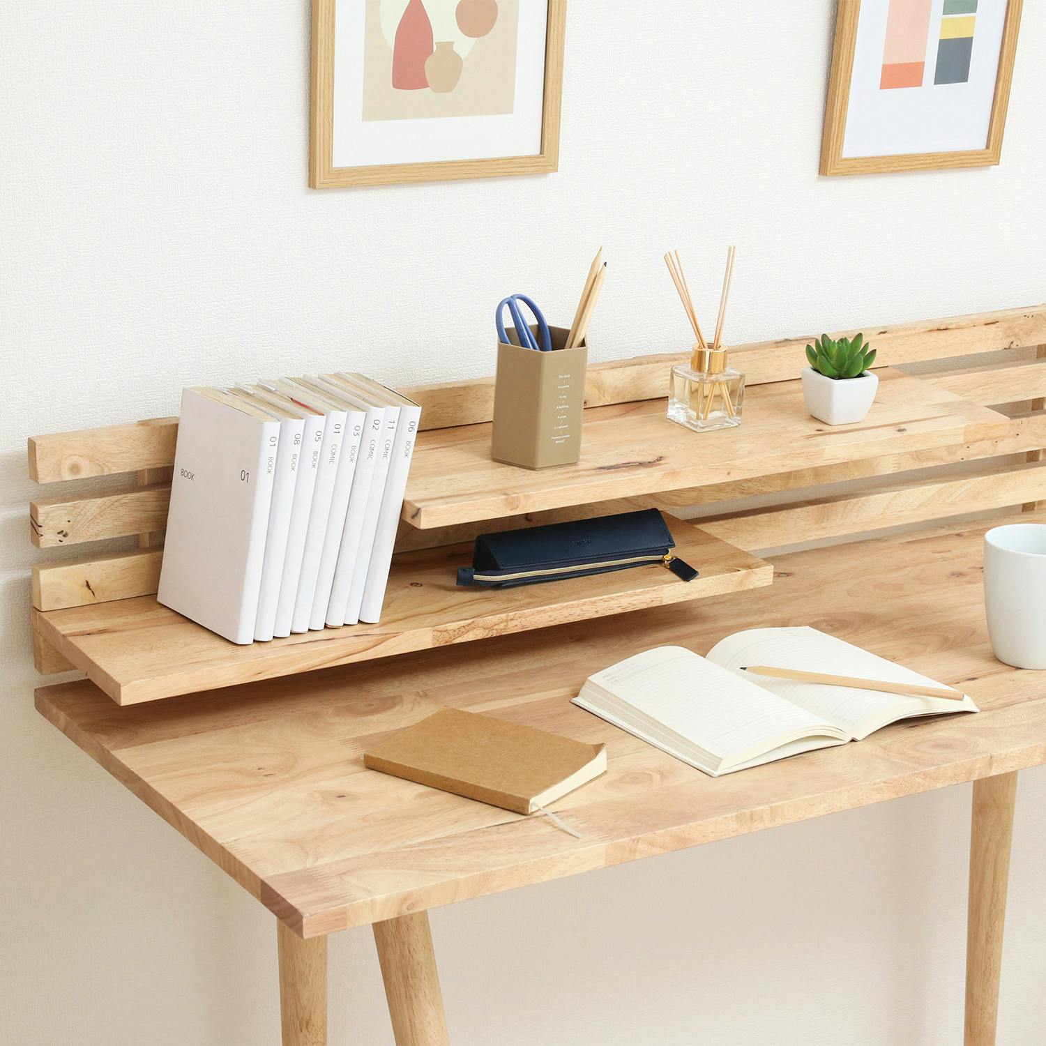 【新品・送料無料】Ｎａｔｕｒａｌ　Ｓｉｇｎａｔｕｒｅ　デスクセット Natural Signature デスクセット ぬくもりのあるデスクセット 【送料