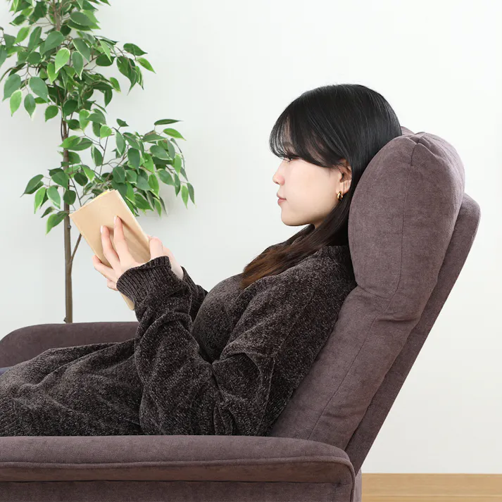 電動リクライナー SIMPLE 1P FB102 グレー 【送料込み】#fjbo