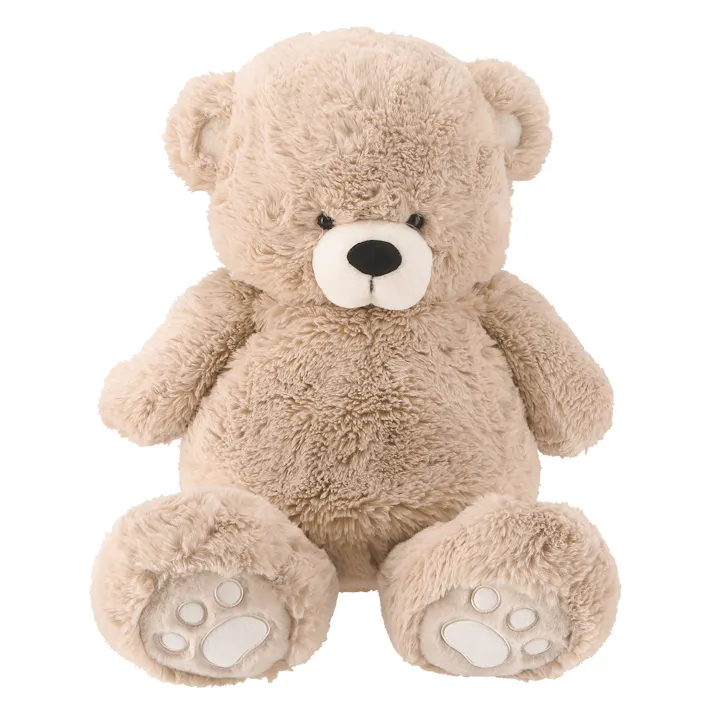 ぬいぐるみ くま 50cm ベージュ いつもそばに。愛に溢れた、くまのぬいぐるみ。 【送料込み】#fjbo