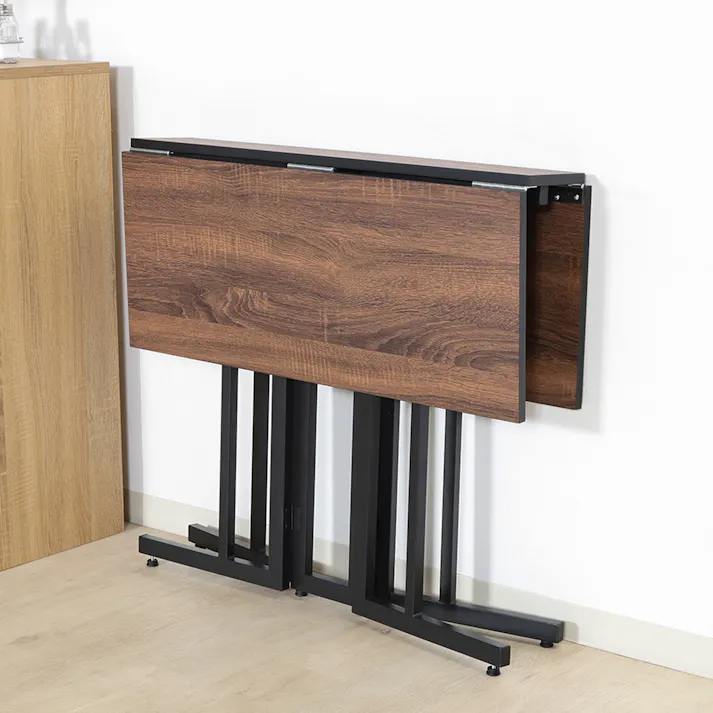 両バタマルチテーブルW80 ターニップ BR(ブラウン) ダイニングにもデスクにも!用途いろいろマルチテーブル 【送料込み】#fjbo