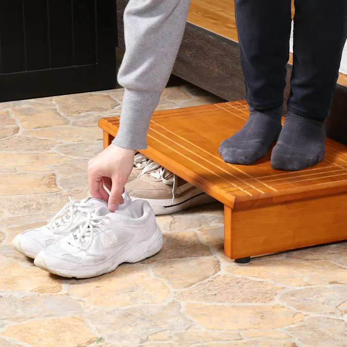 玄関台 幅60cm 玄関の昇り降りの負担軽減する玄関台60cm 【送料込み】#fjbo