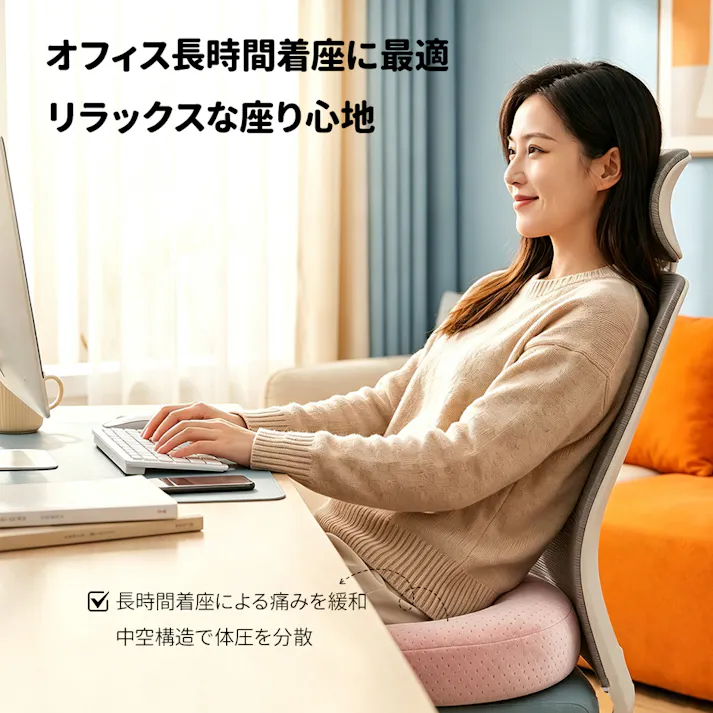 高反発 円座クッション ドーナツ型