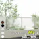 YKKAP シンプレオフェンス FP1型 ポリカパネル 本体 T100 H1000 高さ100cm フェンス本体のみ ピュアシルバー