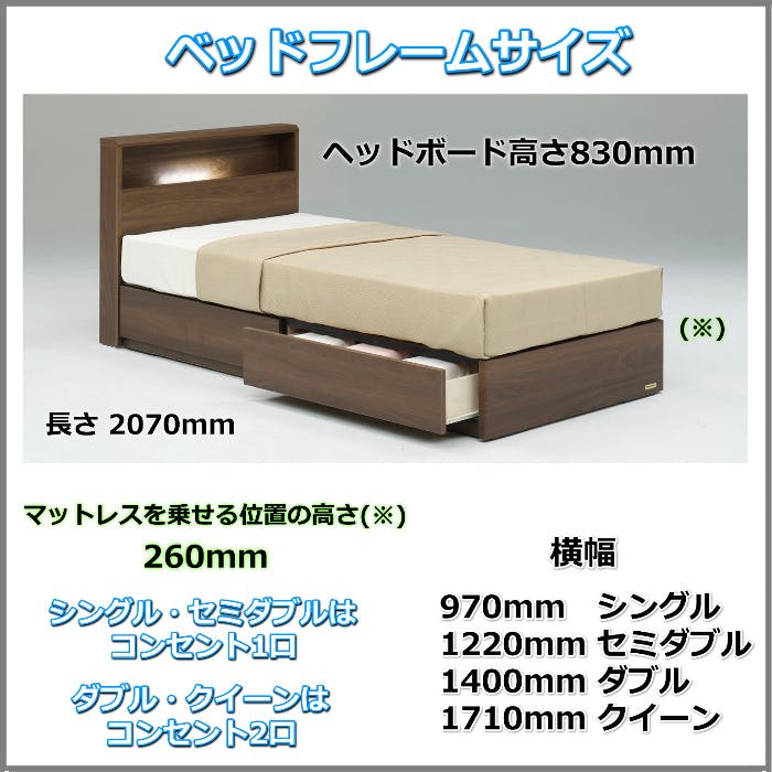 フランスベッド ベッドフレーム PR70-06C 【開梱組み立て設置無料