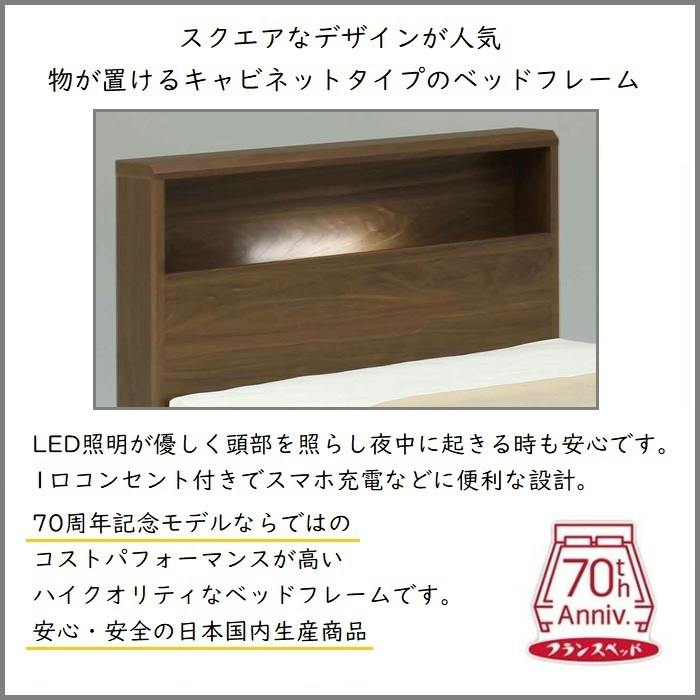 フランスベッド ベッドフレーム PR70-06C 【開梱組み立て設置無料
