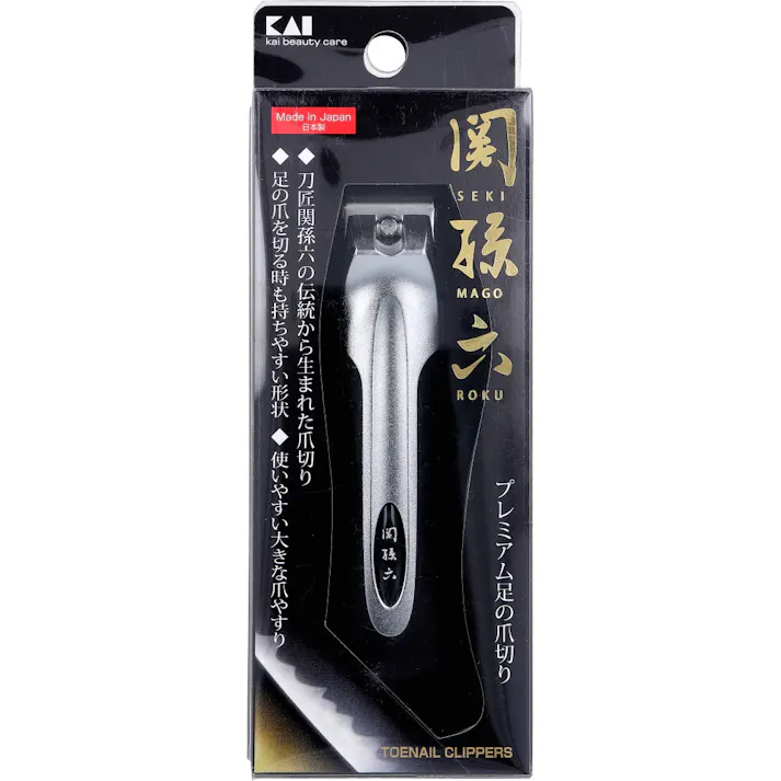 関孫六 プレミアム足の爪切り type101L HC-1801 1個入 × 1点 関に継承された伝統名刀の極み。 刀匠関孫六の伝統から生まれた爪切り。 【送料込み】
