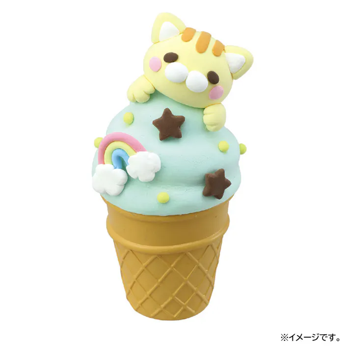 【2点まとめ買い】ねんどでつくる アイスクリームランタン 1セット × 2点 アイスクリーム型ライトをかわいくデコろう。 アイスクリーム全体が光る! 【送料込み】