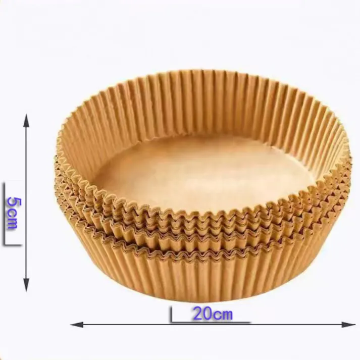 エアフライヤー用紙 ノンフライヤー 紙 エアフライヤー 紙 使い捨て紙 200枚セット 四角形 内径20cm 5-8L適用 対応エアフライヤー 電子レンジ オーブン 蒸し器 クッキングペーパー 蒸し器 天ぷらペーパー 耐熱性 耐油紙 耐水性 使い捨て 230℃耐熱