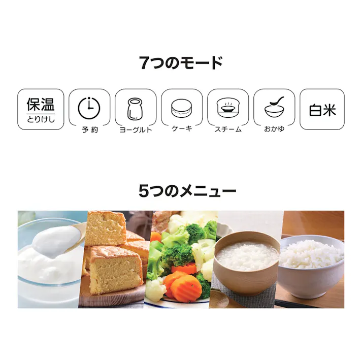 炊飯器 一升炊き 加楽炊き 10合 マイコン式 炊飯ジャー お茶碗約22杯分を炊飯可能 大容量 スチーム料理対応 予約 保温 マイコン炊飯ジャー マイコン式炊飯器 炊飯機 ケーキ ヨーグルト ROOMMATE ルームメイト RM-248H-WH