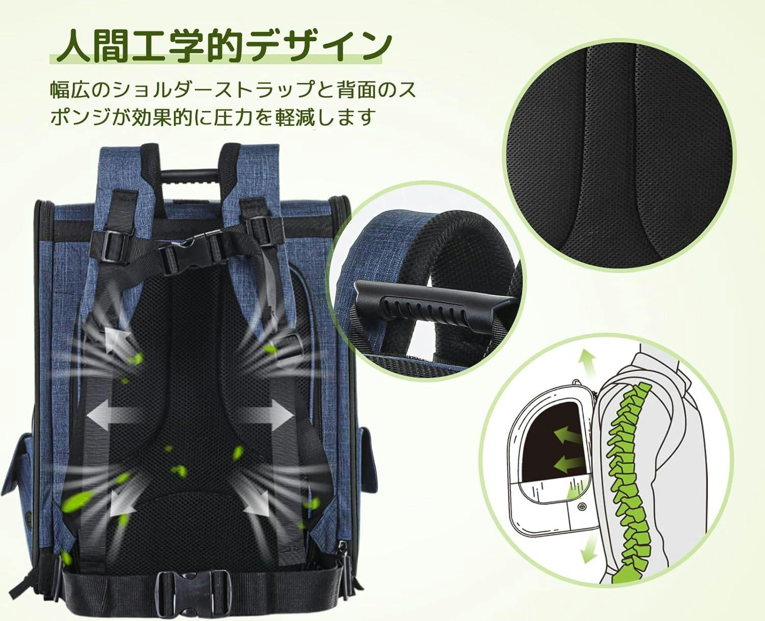 犬 リュック 猫 キャリー リュック 拡張可能 2WAY 猫キャリーバッグ