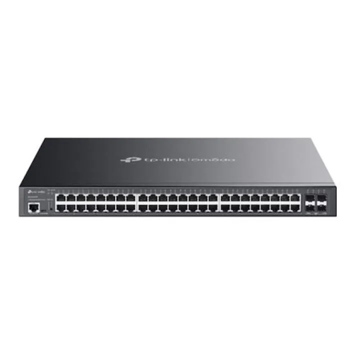 Omadaギガビット/48 ポート & 10GE SFP+/4ポート L2+マネージドスイッチ(PoE+x40/PoE++x8)