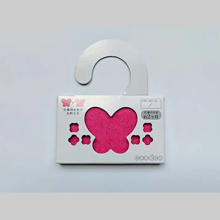 【5点まとめ買い】クローゼットのカビ ちょうキレイ 1個入 × 5点 フックでパイプに掛けるだけ! 抗菌・防カビ!こもった臭気を撃退! 【送料込み】
