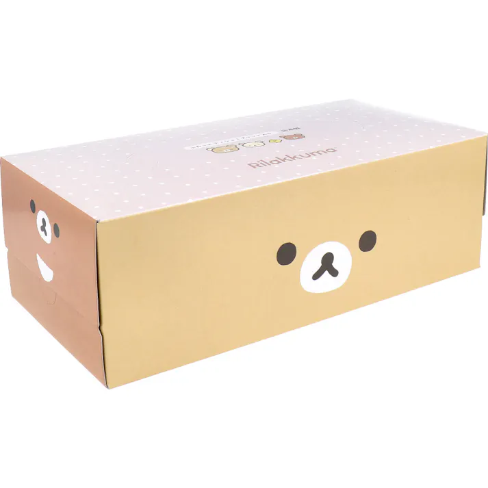 【10点まとめ買い】リラックマ キュート ボックスティシュ 300枚(150組) × 10点 ふわっとティシュ!プリント入り。 ふわふわ柔らかな肌ざわり。赤ちゃんのお肌が基準です。 【送料込み】