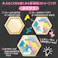 【3点まとめ買い】木製! ひらめき 図形パズル HEXAGON PUZZLE(ヘキサゴンパズル) × 3点 14ピースで組み合わせ20種類!6歳から100歳まで基礎脳力トレーニング! あと1ピースがキマらない・・・! 【送料込み】