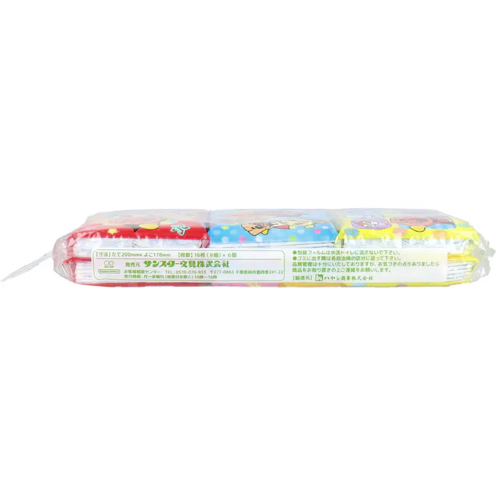 【30点まとめ買い】水に流せるプリントティシュ アンパンマン 16枚(8組)×6個入 × 30点 水に流せるティシュ。 このパッケージは、環境にやさしい植物由来成分を含むインキを使用しています。 【送料込み】