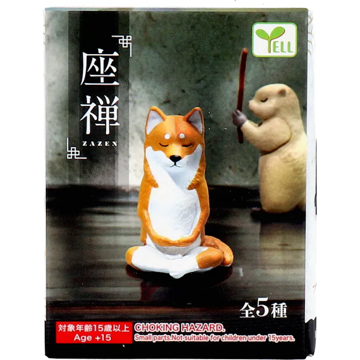 【5点まとめ買い】フィギュア 座禅 1個入 × 5点 1~5のどれか1つが入っているよ! 全5種。 【送料込み】